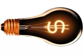 A megtakarítások elve e-energiájú energia-vállalkozás rozettel